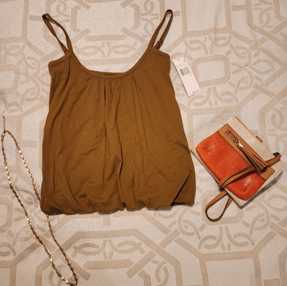 City UNLTD. Tank top, NWT 100%cotton,  small